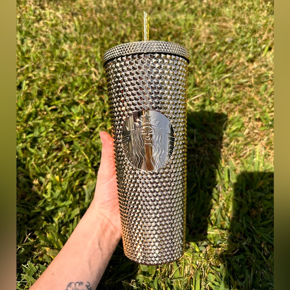 Gold Metallic Venti Starbucks Tumbler